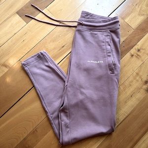ALPHALETE - DARK PINK JOGGERS - S